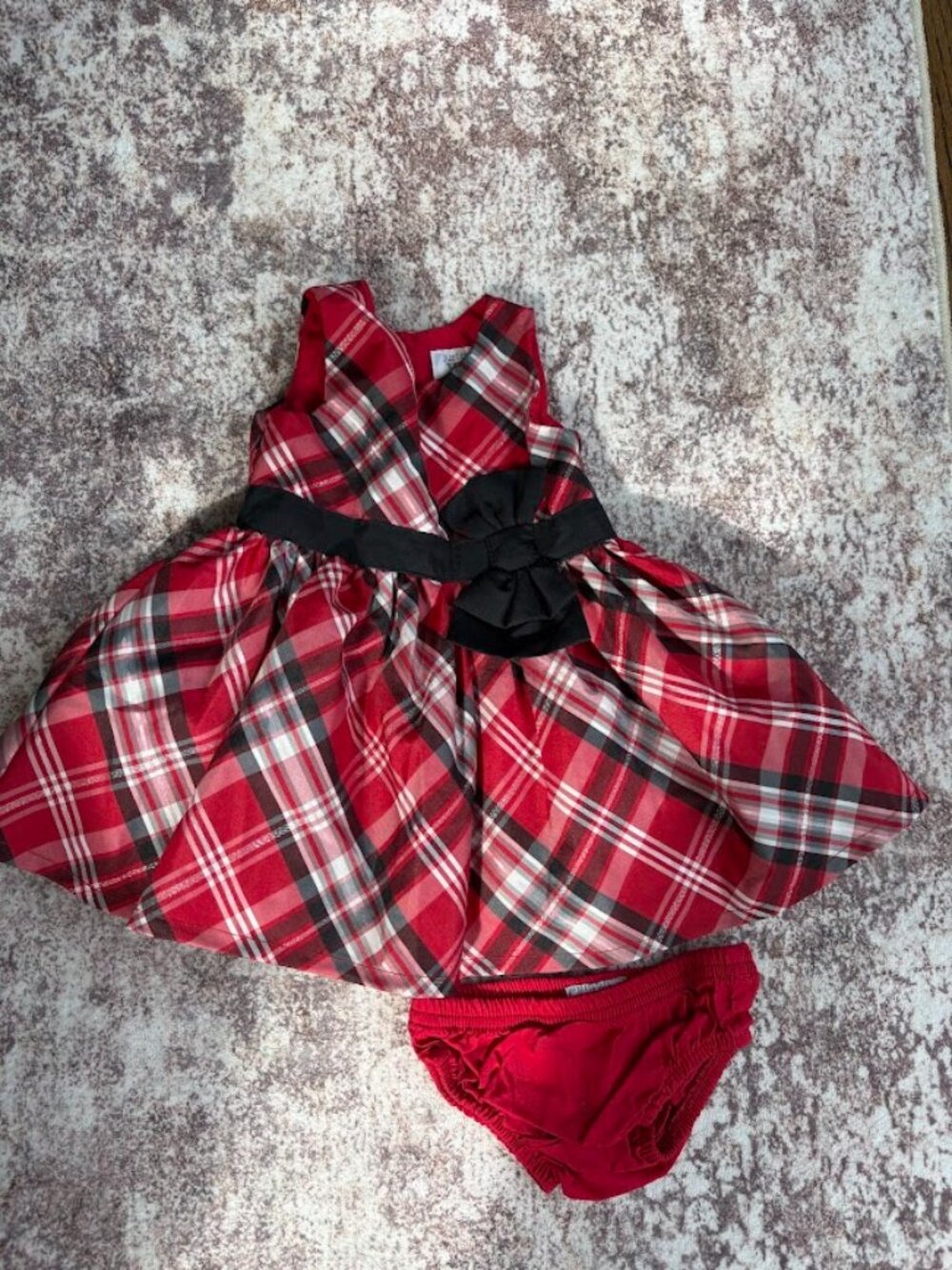 Carters Holiday Dress with Diaper Cover Size 3 months